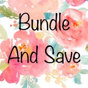 Any 3 items 20% off!!!